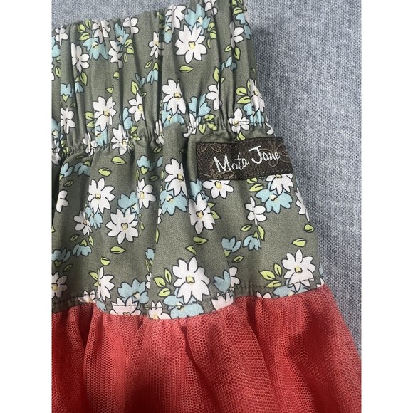 Matilda Jane Twirling Tulle Skirt Girls Secret Fields Tiered Ruffles Size 8 - Picture 3 of 9